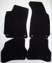 Alfombrillas para Passat 3B PREMIUM Velour negro Anclaje Redondo